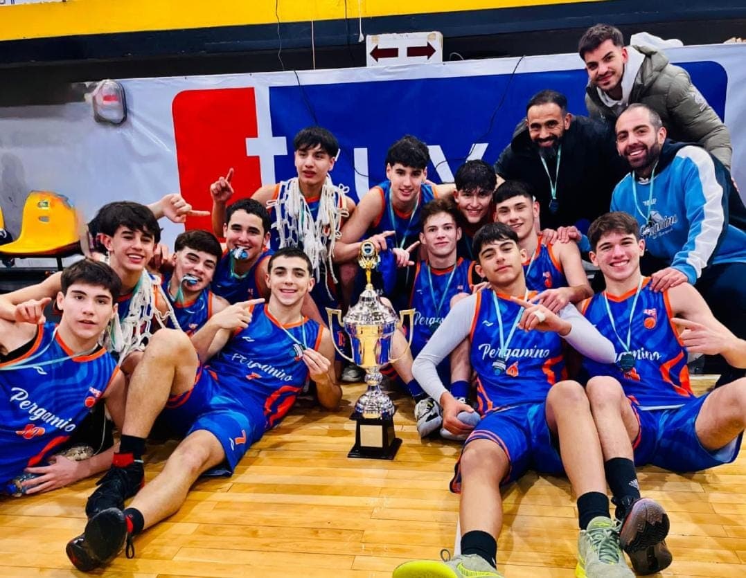 Pergamino campeón del Provincial U15 Masculino