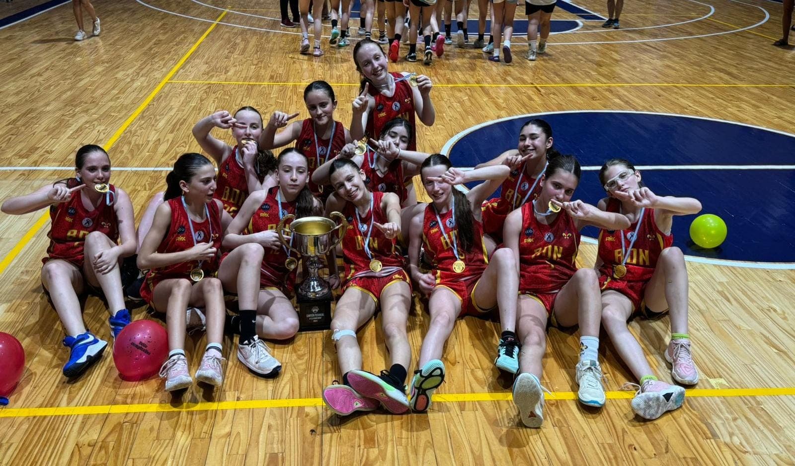 Bahiense del Norte campeón provincial de clubes U13 Femenino
